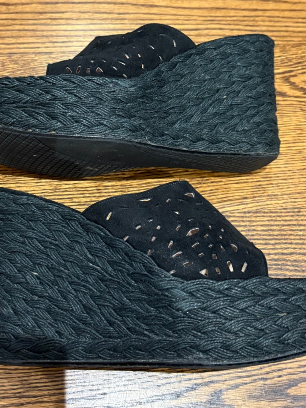 Stuart Weitzman wedge platforms